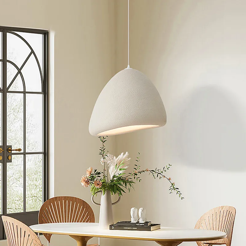 מודרני מינימליסטי מעצב היפנית וואבי סאבי סגנון LED התליון מנורת חדר האוכל המטבח, בר הגג קישוט הבית נברשת התמונה 0