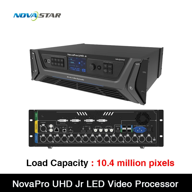 Novastar NovaPro UHD ג ' וניור הוביל וידאו מעבד 10.4 מיליון פיקסלים קיבולת התמיכה HDMI ו-DVI , 12G-SDI , DP1.2 התמונה 0
