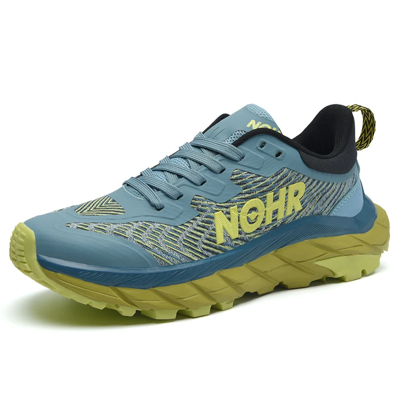 באיכות גבוהה של גברים נעלי הליכה רשת לנשימה נעלי טרקים גברית חיצונית ספורט ריצה הליכה מאמנים התמונה 2