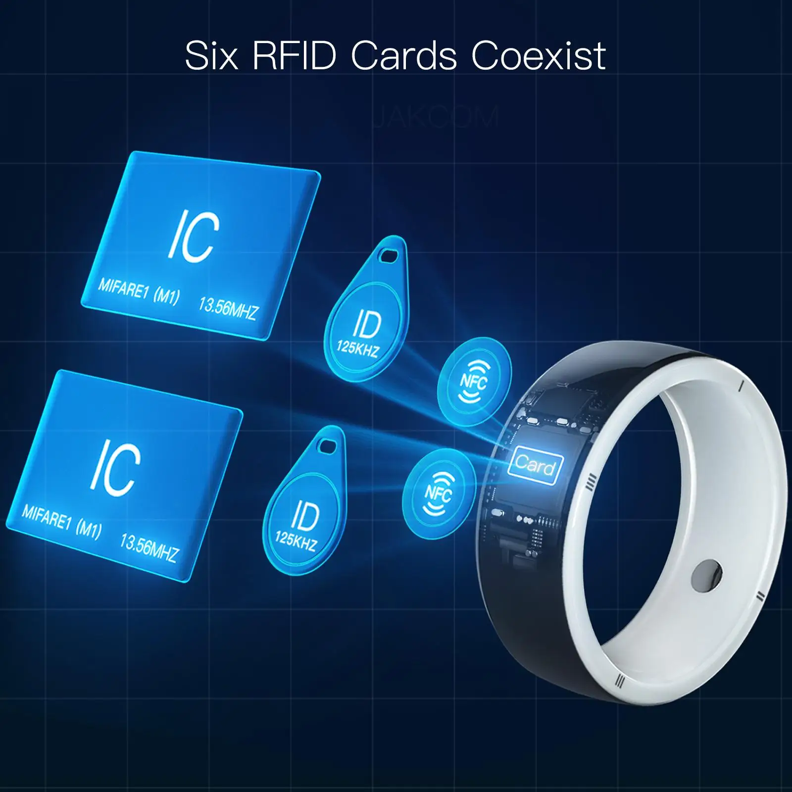 JAKCOM R5 חכם טבעת מוצר חדש של אבטחה והגנה הרבה חישה ציוד RFID האלקטרוני 200328238 התמונה 2