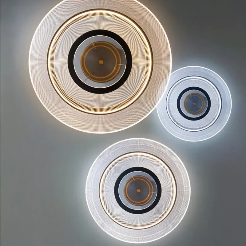 נורדי בסלון נברשת מודרני מינימליסטי חדר שינה אור יוקרה הטבעת נברשת יצירתי אישיות אמנות מסעדה התמונה 2