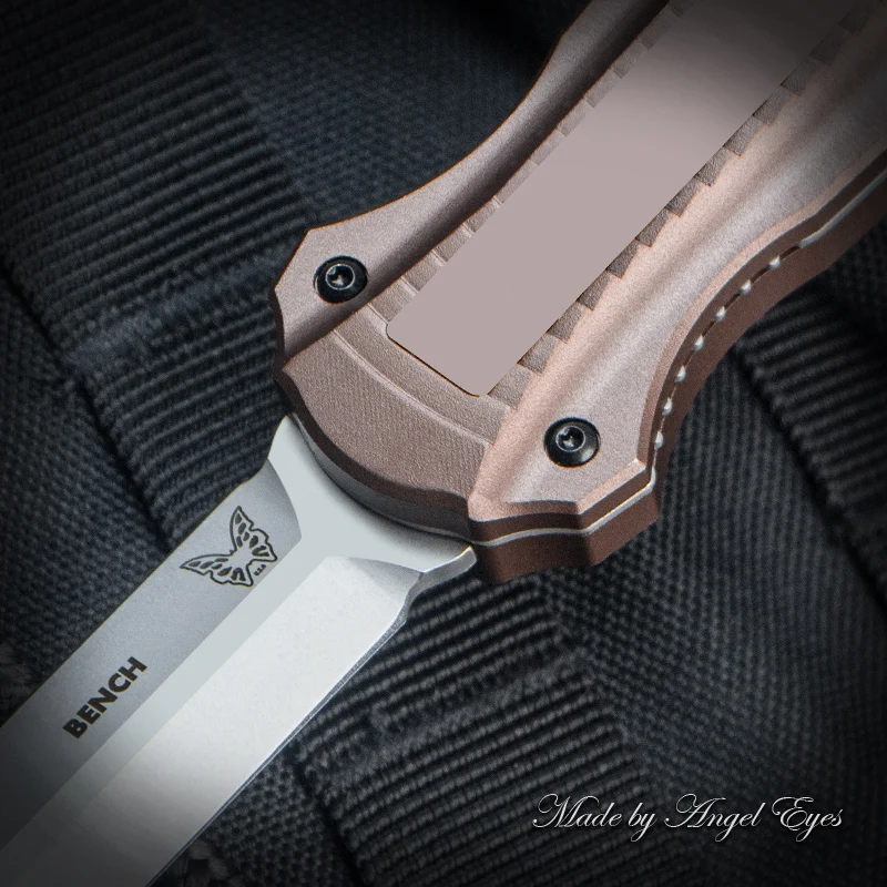 BM כופר 3300 מר פוטרמן טק סכין הספסל D2 פלדה D/E להב עשוי EDC הגנה עצמית טקטי Pocketknives כיס סכינים B2 התמונה 2