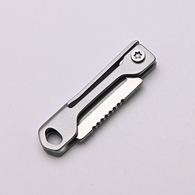 נירוסטה מיני השירות, אולר מפתחות נייד EDC כיס סכינים Unboxing קאטר הישרדות חיצונית כלים עבור גברים התמונה 3