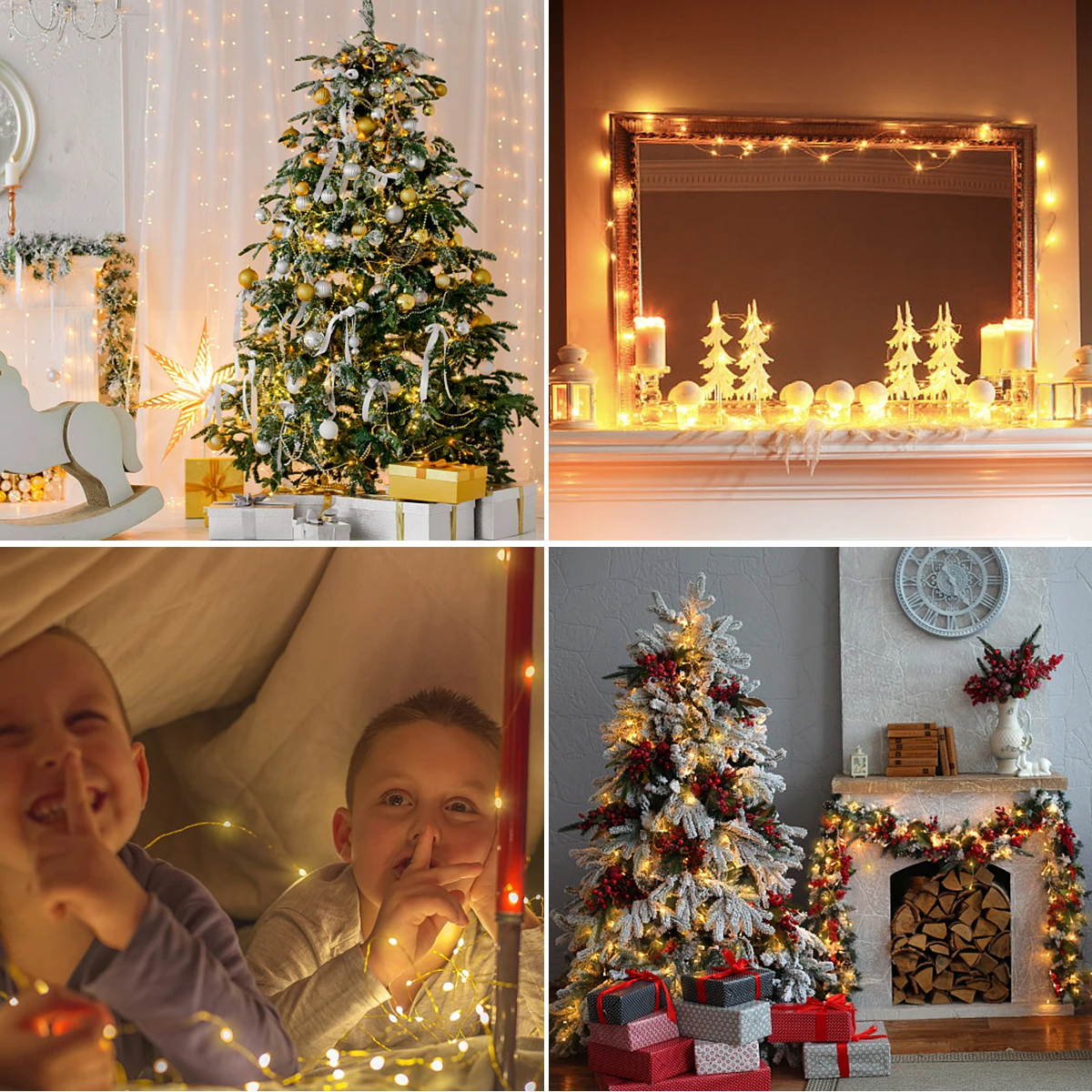 חג המולד אור מסיבת חתונה קישוט LED פיות אורות מחרוזת עיצוב הבית מנורת תאורה Luces Decorativas Lichterkette התמונה 5