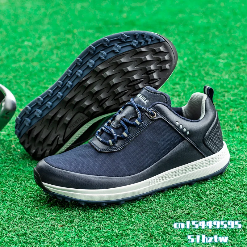 מקצועי גולף נעלי גברים לנשימה גולף נעלי ספורט לגברים קל משקל גולף Footwears אנטי להחליק נעלי הליכה התמונה 5