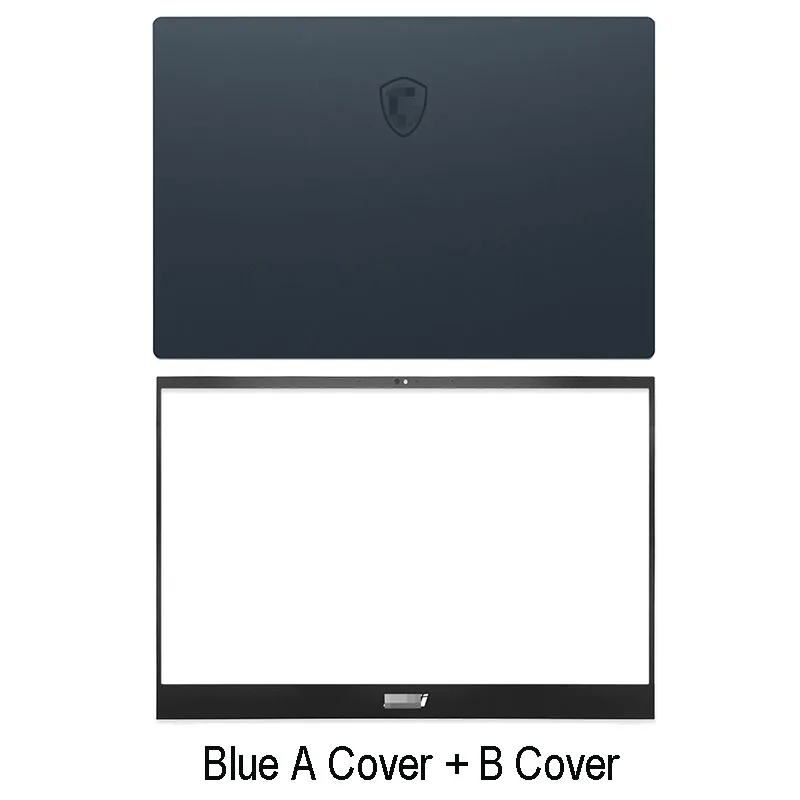 15.6 אינץ ' חדש עבור MSI GS66 MS-16V1 MS-16V3 Series המחשב הנייד LCD אחורי מכסה הלוח הקדמי אחורי המכסה העליון תיק שחור כחול B לכסות התמונה 5